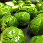 Roasted Brussels sprouts